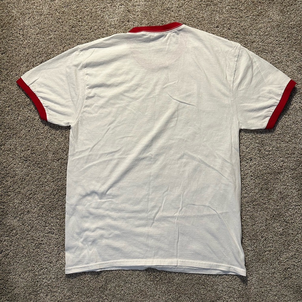 Steven Rhodes R.E.A.D. White Ringer T-Shirt - Picture 3 of 7
